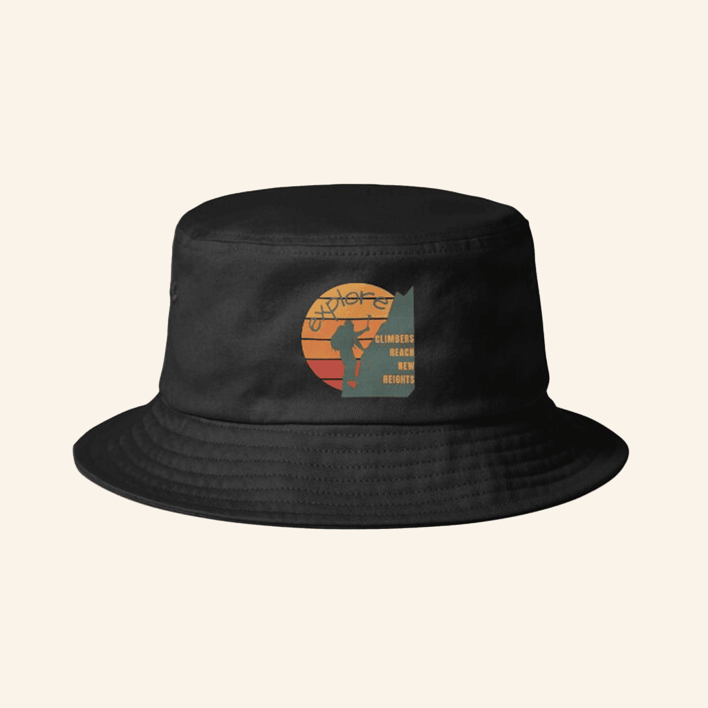 New Heights Merch Mountain Climbers Reach New Heights Sunset Bucket Hat Gifts For Fans - Lilybirchmarket