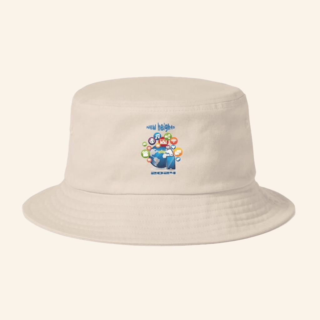 New Heights Merch New Heights Social Media 2024 Bucket Hat Gifts For Friends - Lilybirchmarket