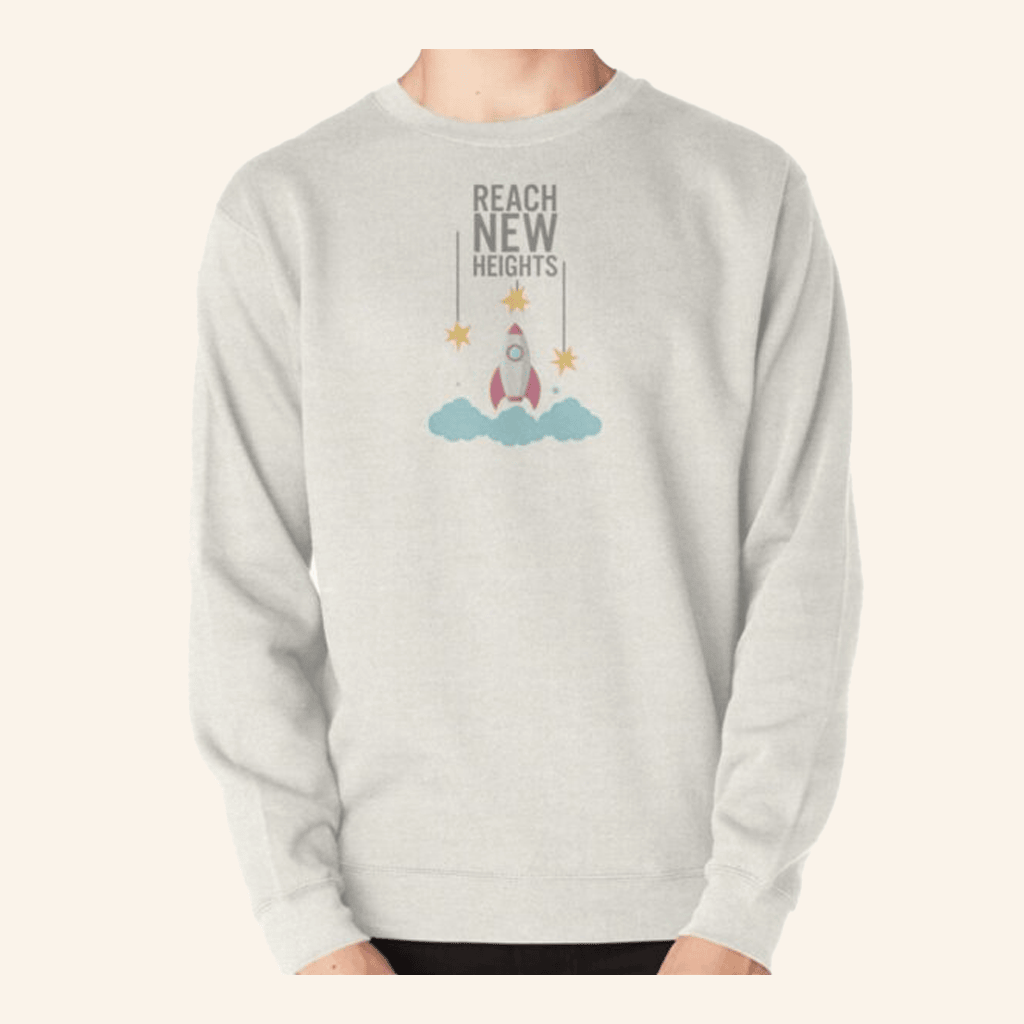 New Heights Merch Reach New Heights Sweatshirt Gifts For Brother - Lilybirchmarket