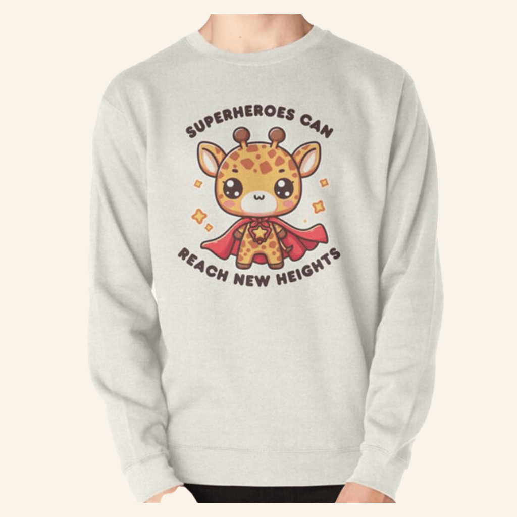 New Heights Merch Superheroes Can Reach New Heights Sweatshirt Gifts For Boyfriend - Lilybirchmarket