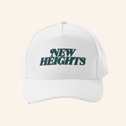 New Heights Merch White Baseball Cap Gifts For Friends - Lilybirchmarket