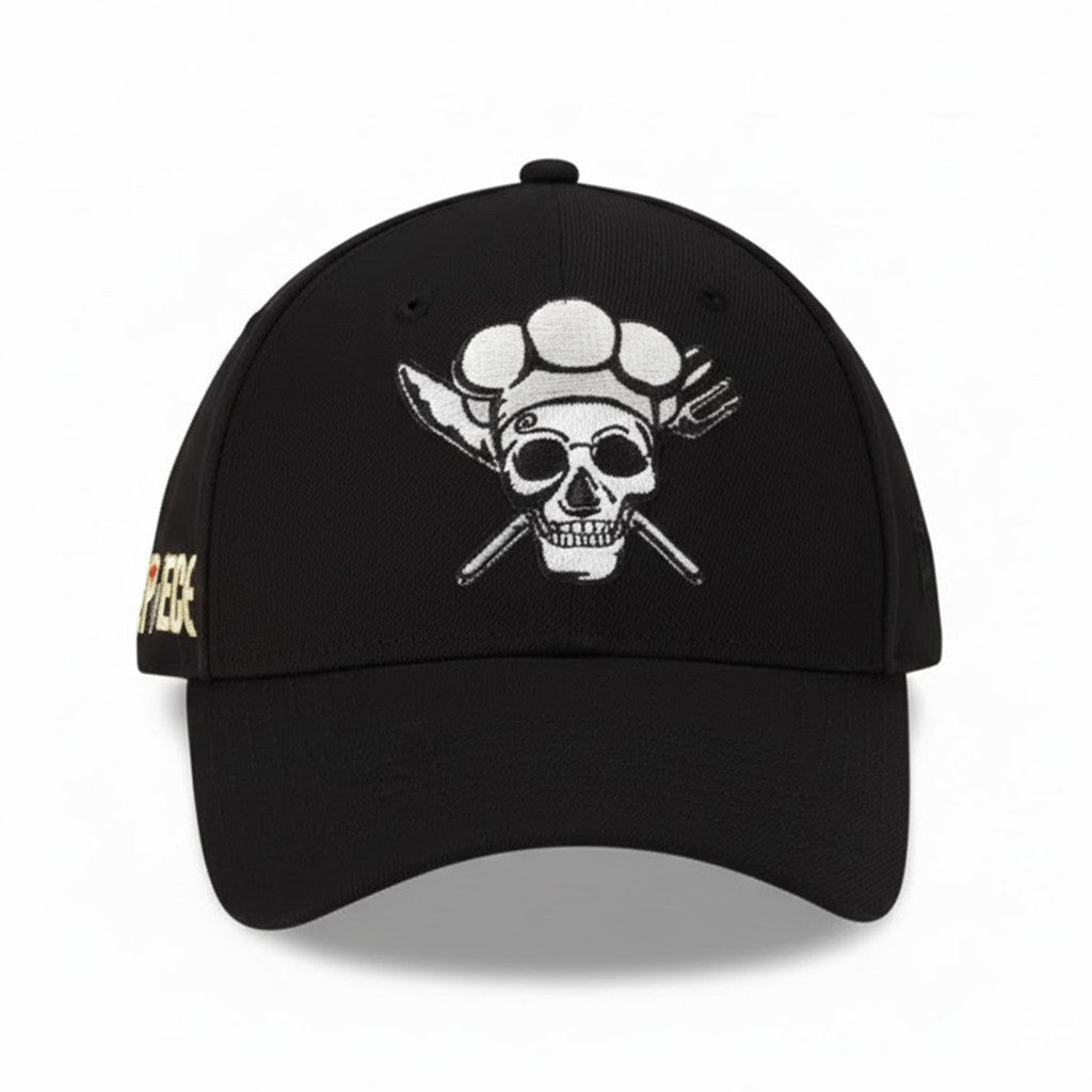 New One Piece Vinsmoke Sanji Logo Hat Embroidered Best Gifts For Husband - Lilybirchmarket