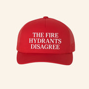 Newsom The Fire Hydrants Disagree Trucker Hat Gifts For Husband - Lilybirchmarket