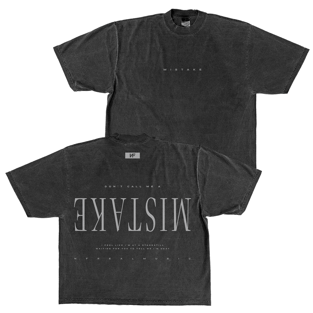 NF Merch Shadow MISTAKE T-Shirt Gifts For Music Fans Birthday Gift for Husband - Lily Birch Market