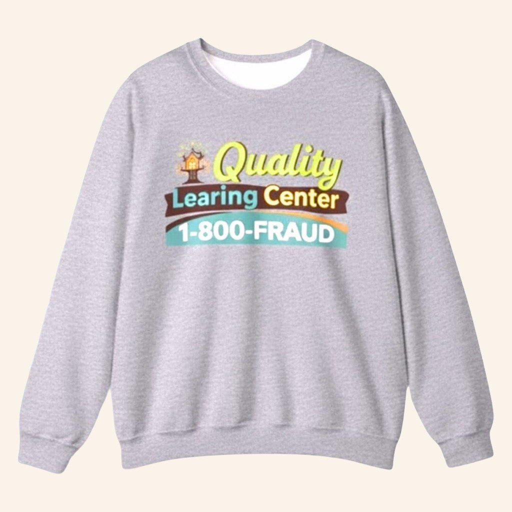 Nick Shirley Merch Quality Learing Center Sweatshirt Minnesota Fraud Apparel Gifts For Friends - Lilybirchmarket