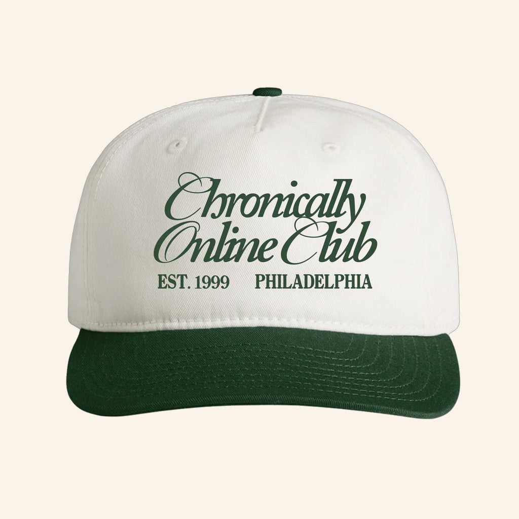 Nicole Rafiee Merch Chronically Online Club Hat Embroidered Gifts Ideas For Sisters - Lilybirchmarket