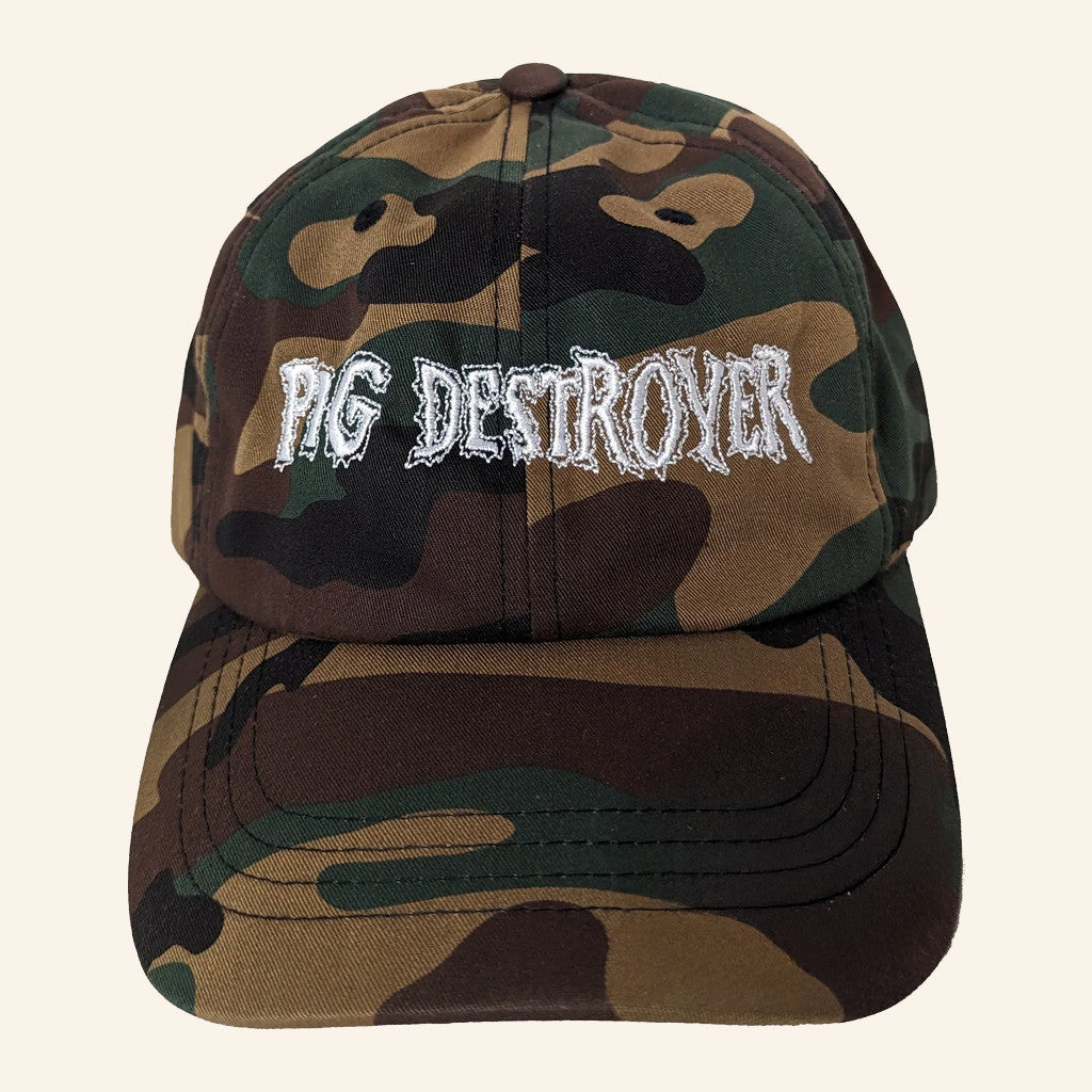 Night Shift Merch Pig Destroyer Logo Embroidered Hat Gifts For Dad - Lilybirchmarket