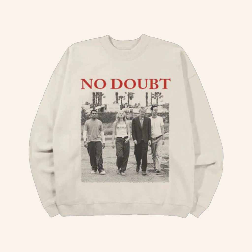 No Doubt Merch No Doubt Group Photo Sweatshirt Music Lover Gifts For Him - Lilybirchmarket