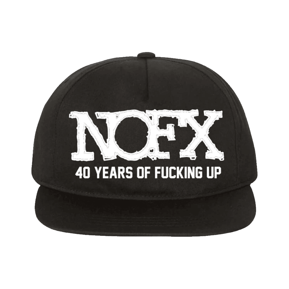Nofx Merch 40 Years Of Fuckin Up Snapback Hat Great Gifts For Dad - Lilybirchmarket