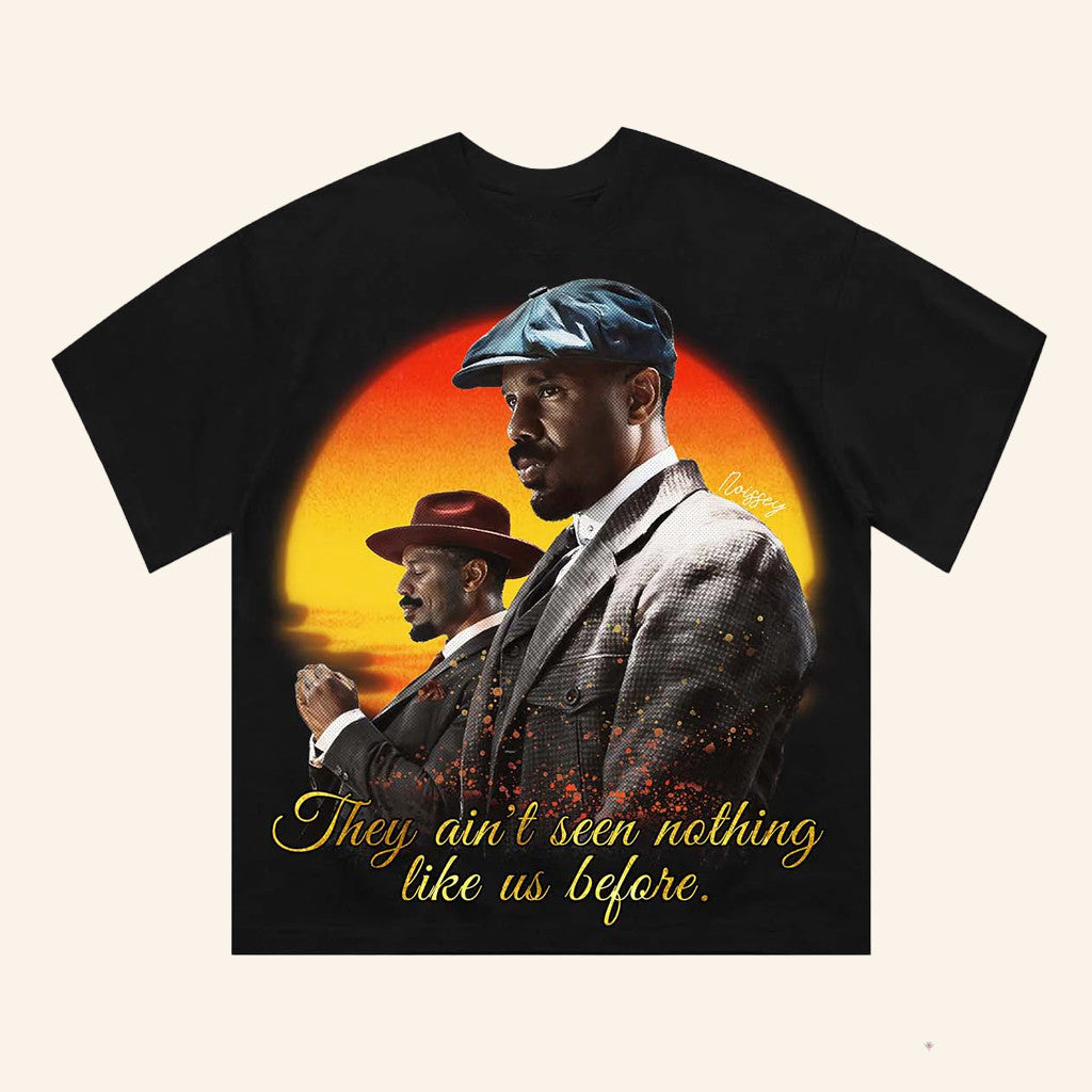 Noissey Merch Sinners Movie Poster Art T-Shirt They Ain't Seen Nothing Like Us Before Shirt - Lily Birch Market