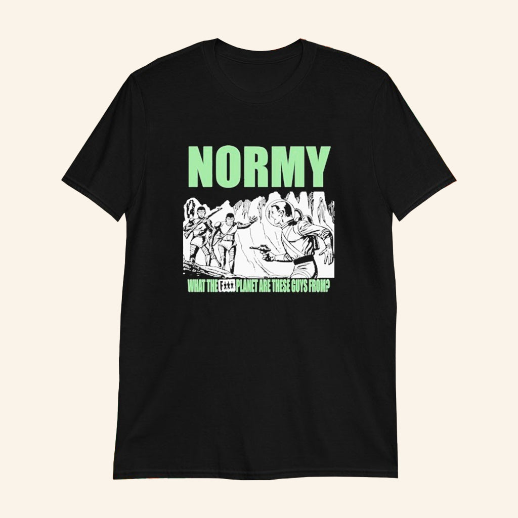 Normy What The F Planet Are These Guys From T-Shirt Normy Merch Gifts For Brothers - Lily Birch Market