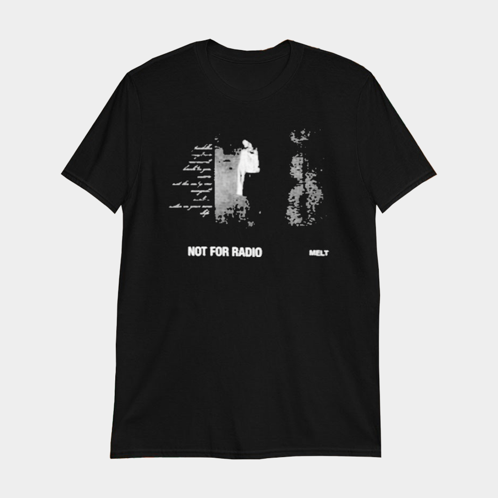 Not For Radio Melt T-Shirt Birthday Gifts For Music Lovers - Lily Birch Market