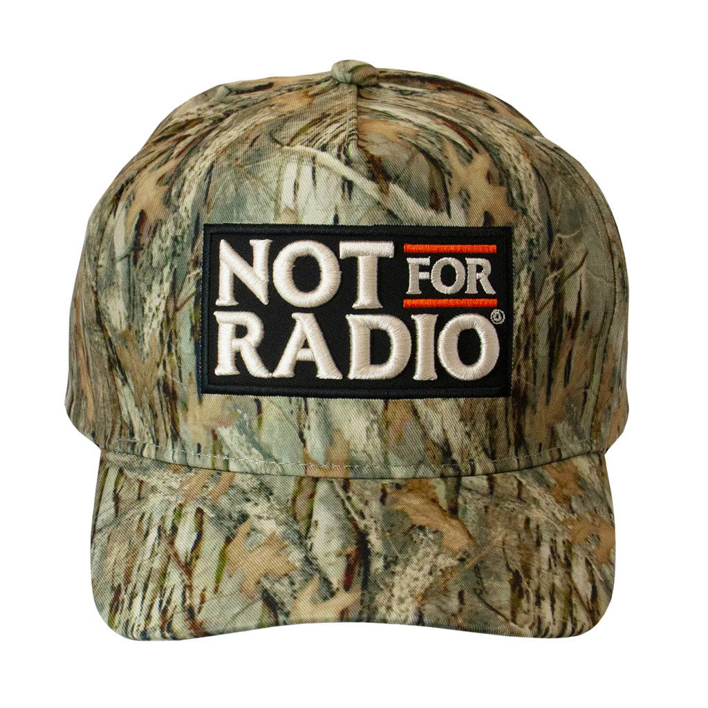 Not For Radio Merch Not For Radio Camo Embroidered Hat Present For Brothers - Lilybirchmarket