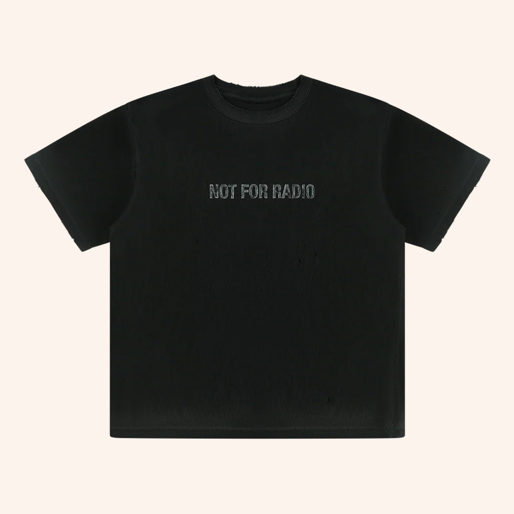 Not For Radio Merch Not For Radio T-Shirt Music Gift Ideas For Guys - Lily Birch Market