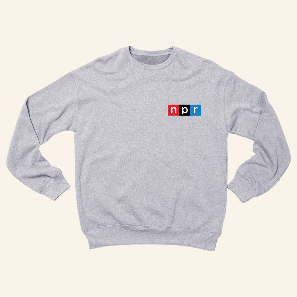 NPR Merch NPR Full Color Logo Sweatshirt Christmas Ideas For Boyfriend - Lilybirchmarket