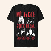 Nuclear Blast Merch Motley Crue Shout At The Devil Faces T-Shirt Gifts For Fans - Lily Birch Market