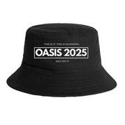 Oasis Bucket Hat Oasis 2025 Black Hat Gifts For Him Her - Lilybirchmarket
