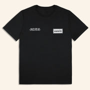 Oasis Merch Live 25 Tour Shirt Live 25 Global Cities Logo T-Shirt Black Gift Ideas For Husband - Lily Birch Market