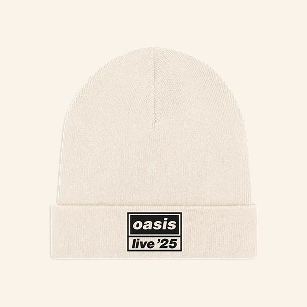 Oasis Merch Oasis Live '25 Beanie Best Gifts For Rock Music Lovers - Lilybirchmarket