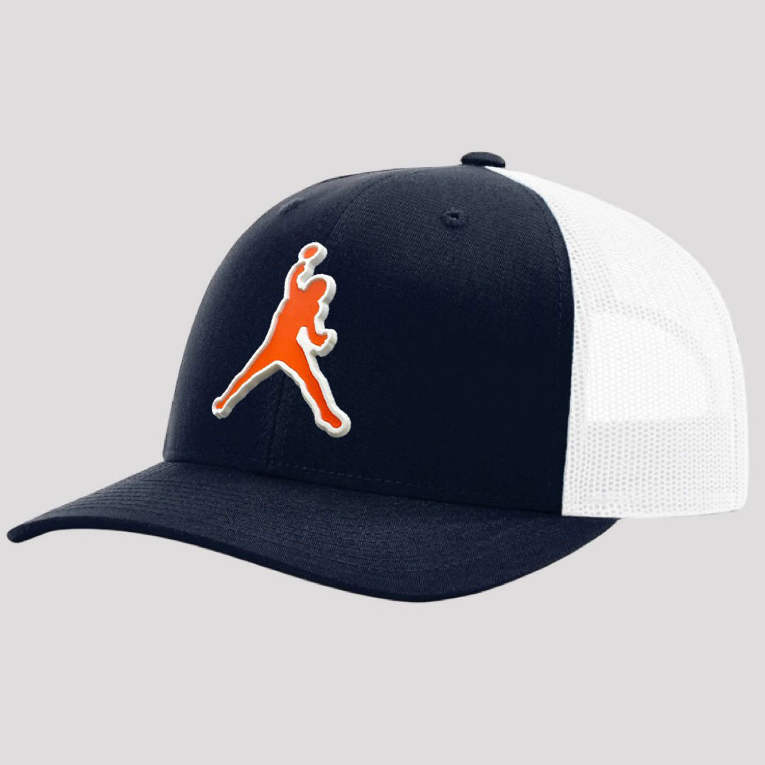 OBVIOUS SHIRTS Merch Air Caleb Embroidered Trucker Hat Gift Ideas For Basketball Lovers - Lilybirchmarket