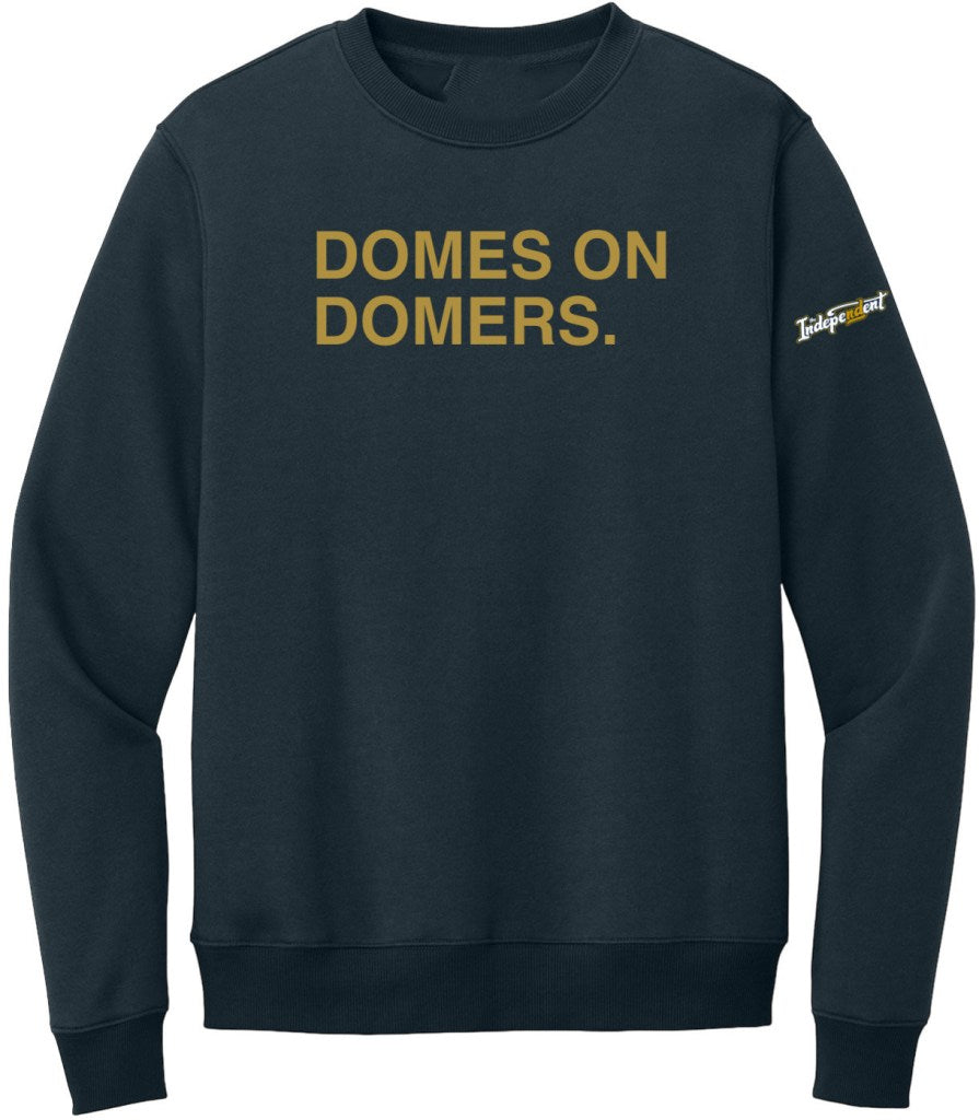 OBVIOUS SHIRTS Merch Domes On Domers Sweatshirt Good Gifts For Son - Lilybirchmarket