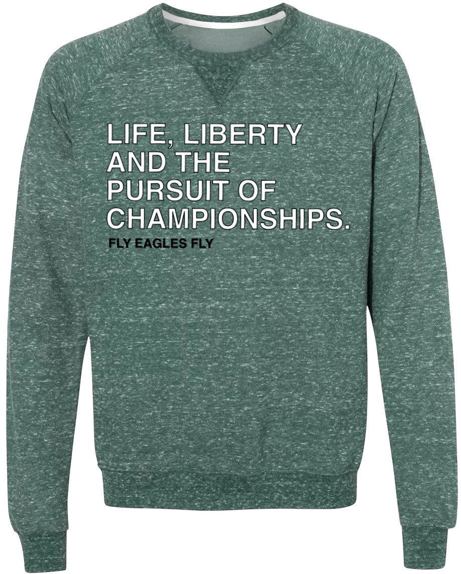 OBVIOUS SHIRTS Merch Life Liberty And The Pursuit Of Championships Sweatshirt Gift For Him - Lilybirchmarket