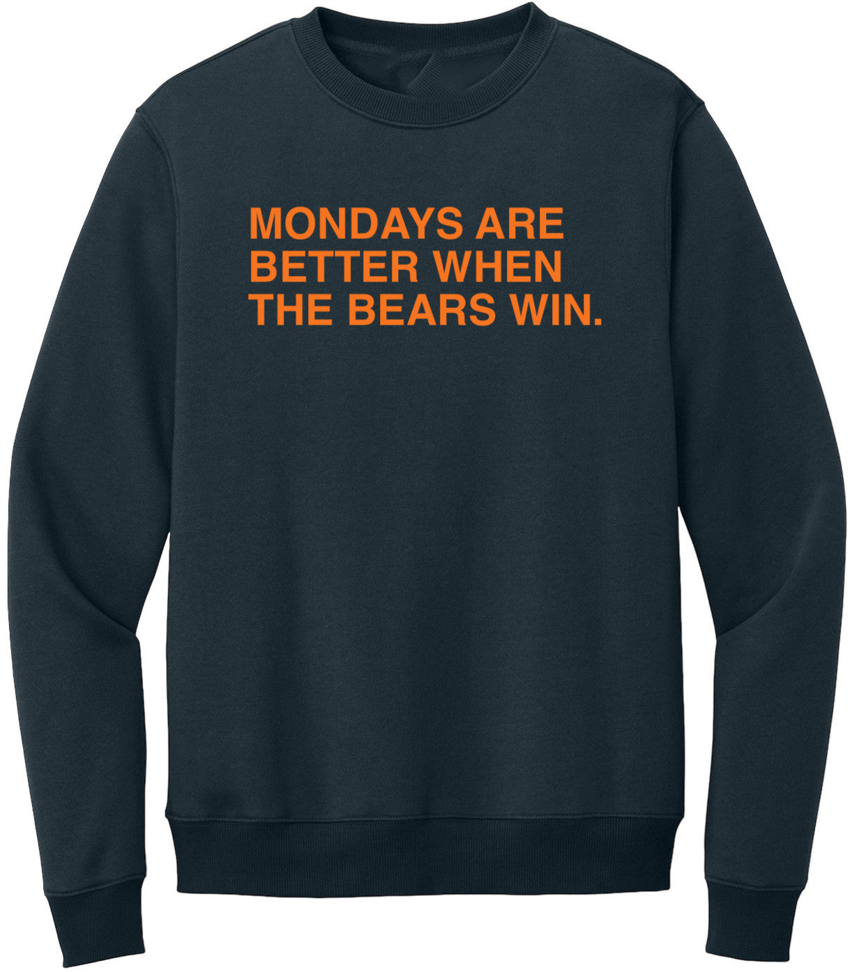 OBVIOUS SHIRTS Merch Mondays Are Better When The Bears Win Sweatshirt Gifts For Husband - Lilybirchmarket
