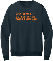 OBVIOUS SHIRTS Merch Mondays Are Better When The Bears Win Sweatshirt Gifts For Husband - Lilybirchmarket