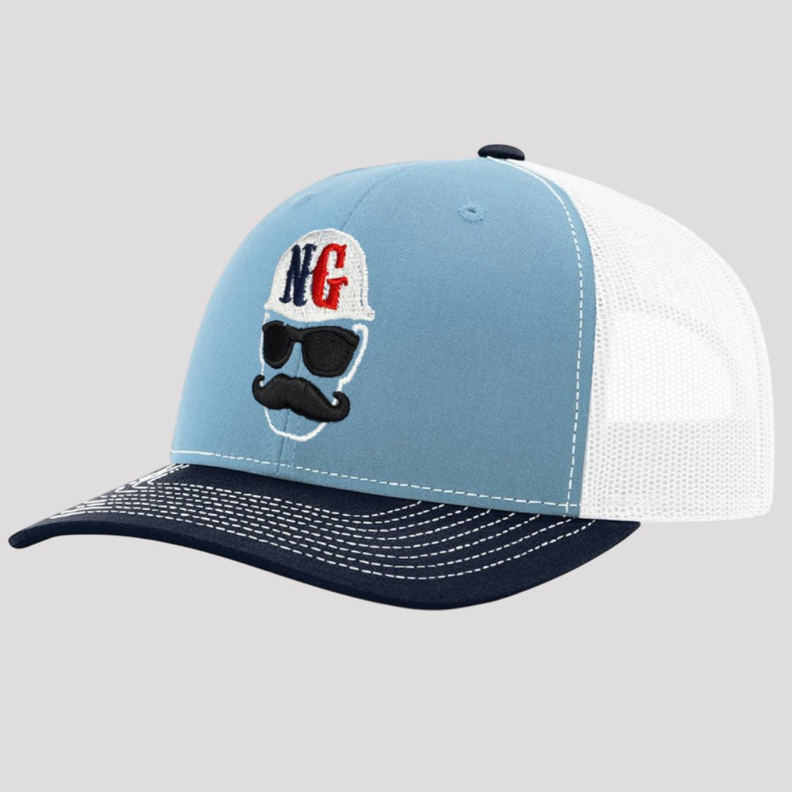 OBVIOUS SHIRTS Merch Not Gaetti Logo Embroidered Trucker Hat Birthday Gift For Brother - Lilybirchmarket