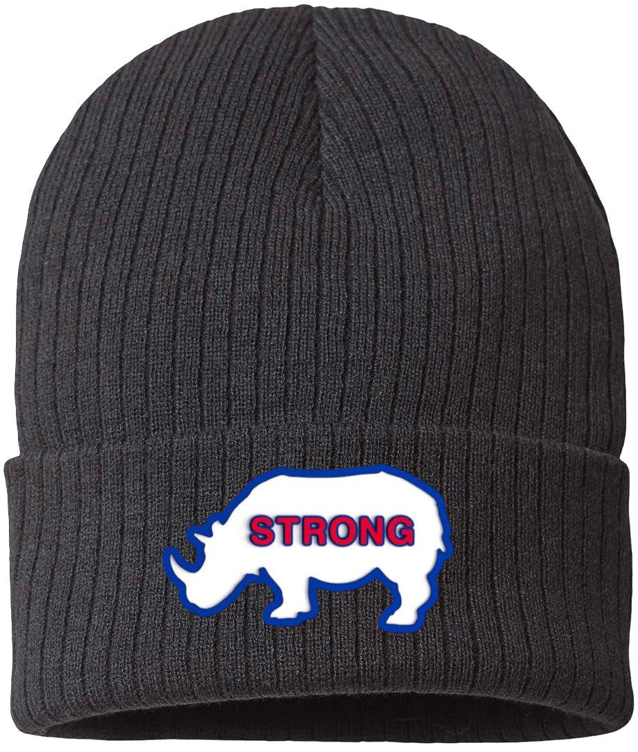 OBVIOUS SHIRTS Merch Ryno Strong Black Beanie Good Gifts For Husband - Lilybirchmarket