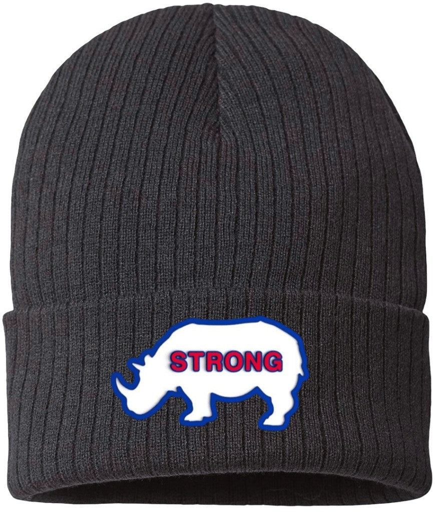 OBVIOUS SHIRTS Merch Ryno Strong Black Beanie Good Gifts For Husband - Lilybirchmarket