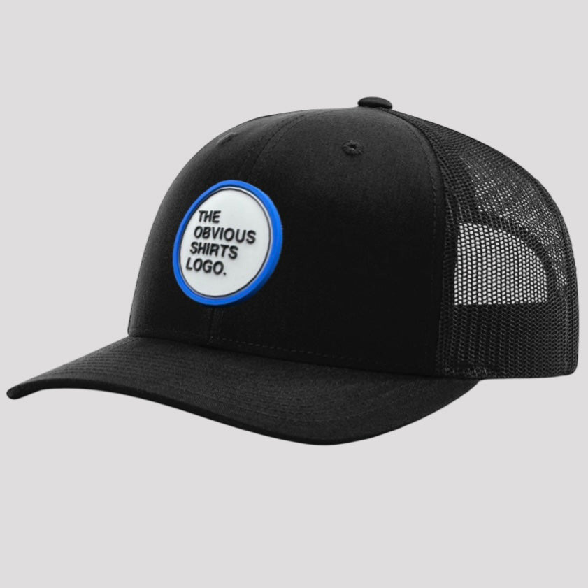 OBVIOUS SHIRTS Merch The Obvious Shirts Logo Embroidered Trucker Hat Best Gifts For Husband - Lilybirchmarket
