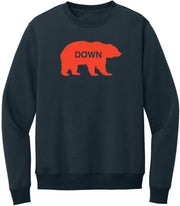 OBVIOUS SHIRTS Merch Walking Bear Down Sweatshirt Birthday Gift For Dad - Lilybirchmarket