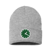 OBVIOUS SHIRTS Merch Wrigley Clock Grey Beanie Gift Ideas For Husband - Lilybirchmarket