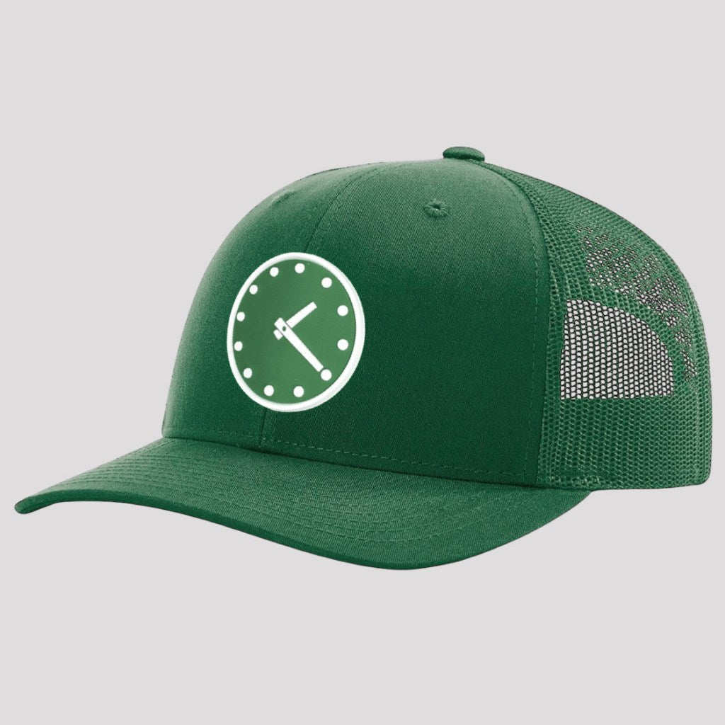 OBVIOUS SHIRTS Merch Wrigley Clock Trucker Hat Embroidered Best Gifts For Dad - Lilybirchmarket