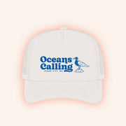 Oceans Calling Festival Merch Seagull Foam Trucker Hat Xmas Presents For Brother - Lilybirchmarket