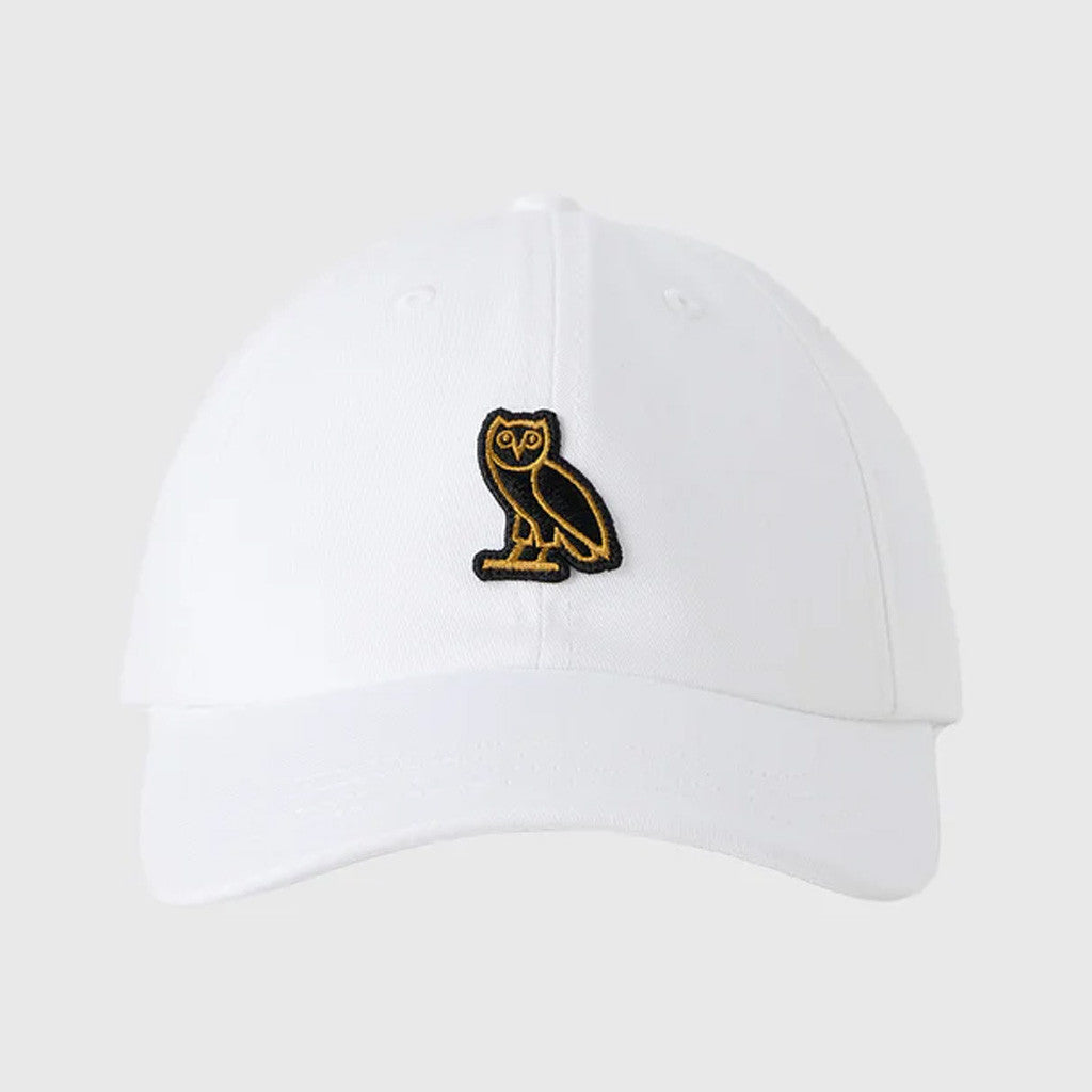 October's Very Own Merch Embroidered White Hat OVO Hat Xmas Gifts For Him - Lilybirchmarket