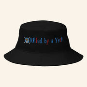 Odd Duck Coffee And Apparel Merch Killed By A Yeti One Piece Bucket Hat Gifts For Brothers - Lilybirchmarket