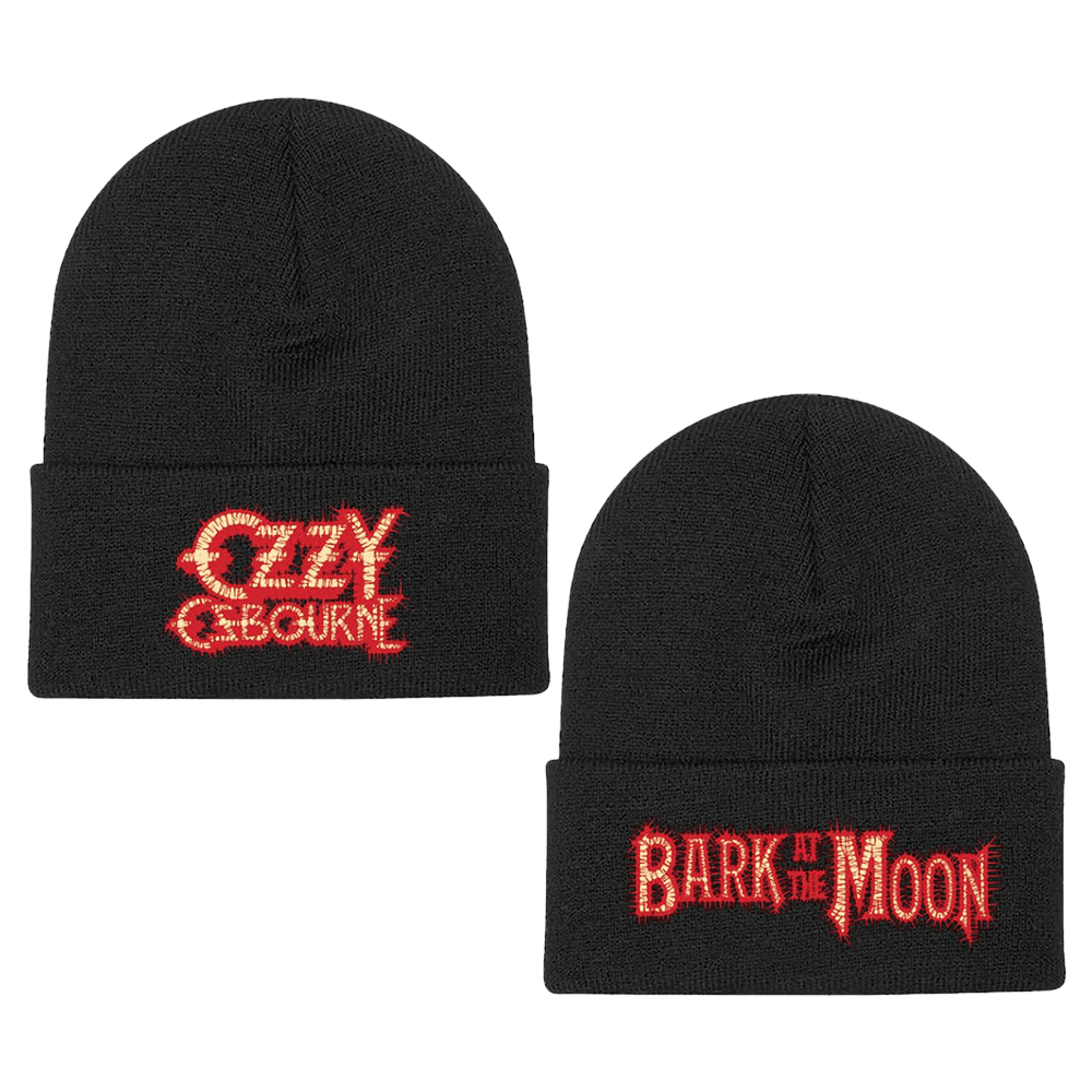 Official Ozzy Osbourne Merch Bark At The Moon Beanie Gifts For Him - Lilybirchmarket
