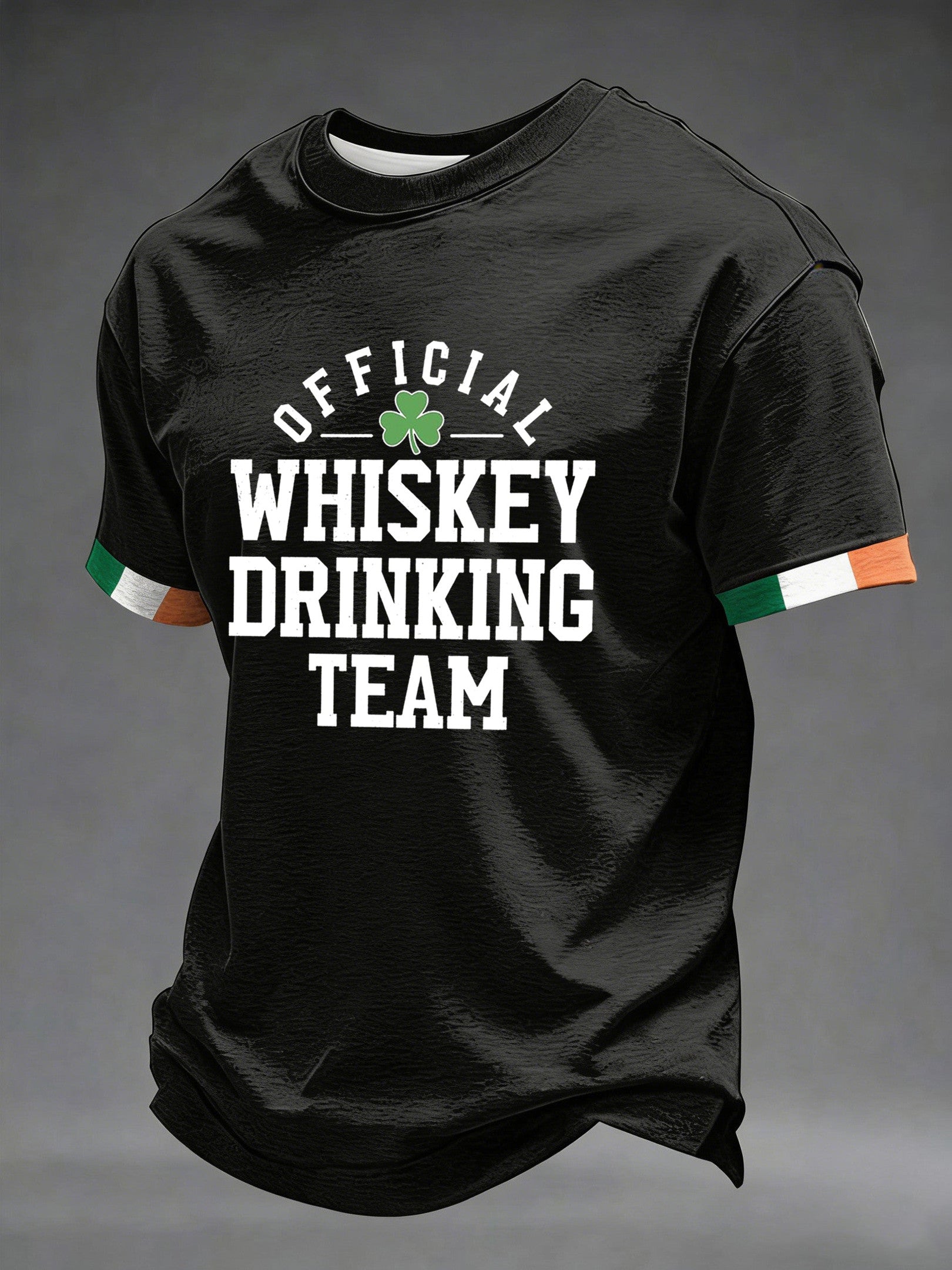  Official Whiskey Drinking Team T-Shirt Saint Patrick's Day T-Shirts Gifts For Whiskey Lovers - TradiViet