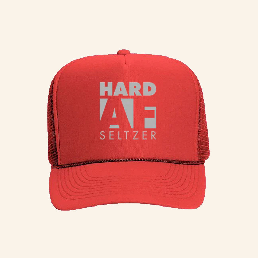 Ohio State Hard AF Trucker Hat Hard AF Seltzer Cap Gift Ideas For Boyfriend - Lilybirchmarket