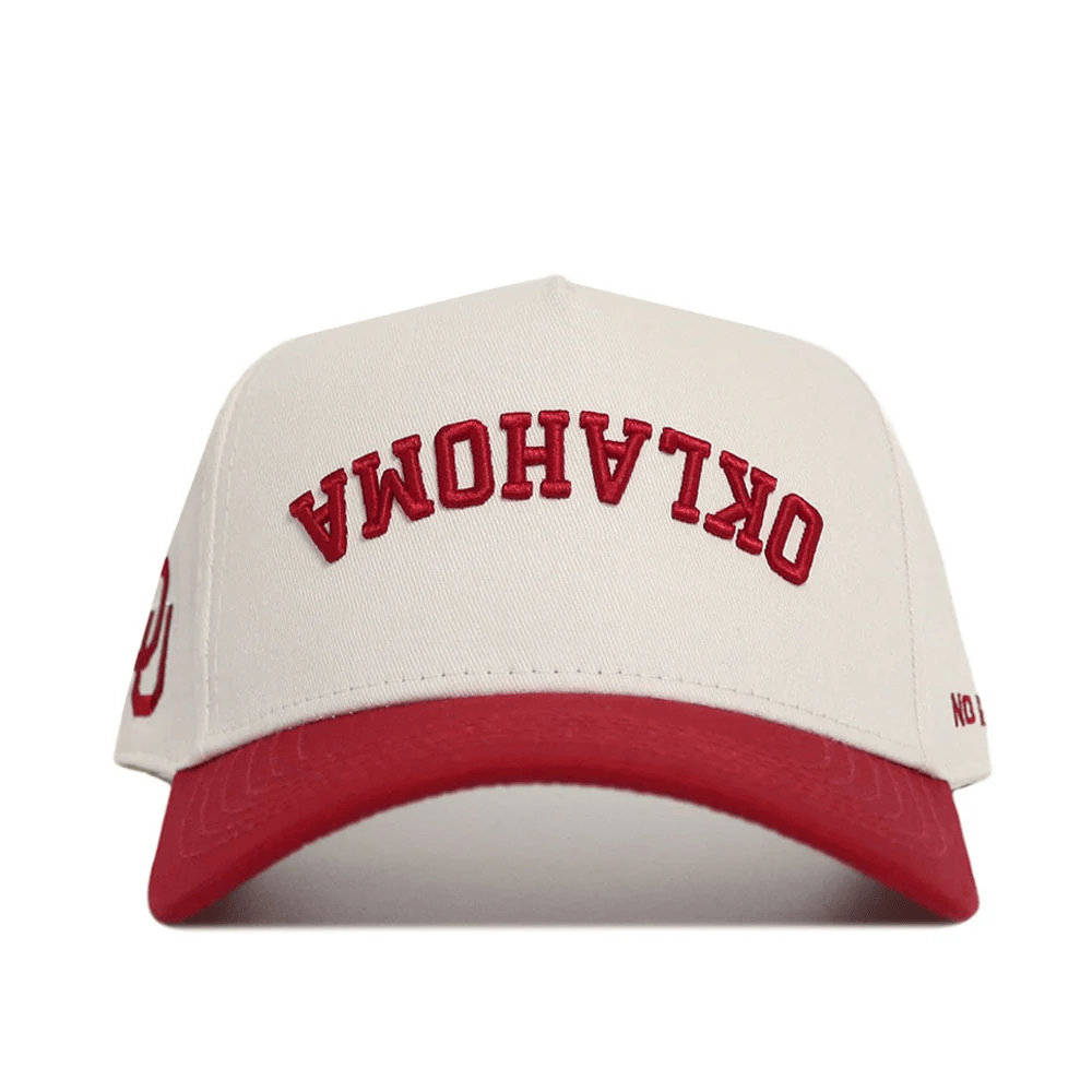 Oklahoma Upside Down Hat Trend Oklahoma Reversed Hat Oklahoma Merch Bonus Dad Gifts - Lilybirchmarket