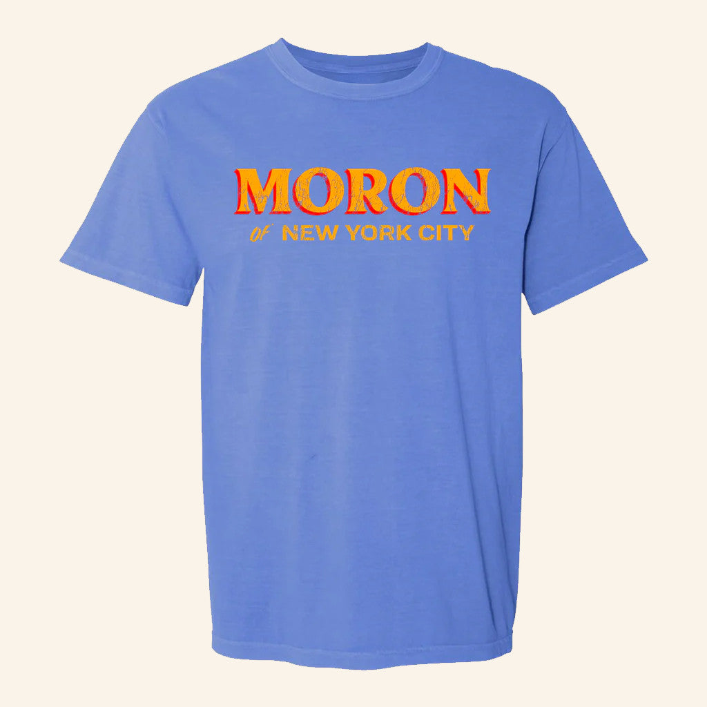 Old Row Merch America First Moron Of NYC T-Shirt Gifts For Brothers - Lily Birch Market