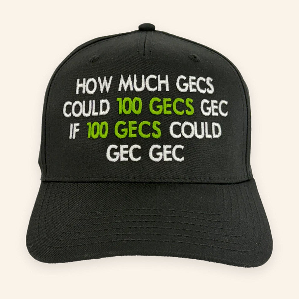 Oldschoolhats Merch How Much Gecs Embroidered Hat Gifts For Him - Lilybirchmarket