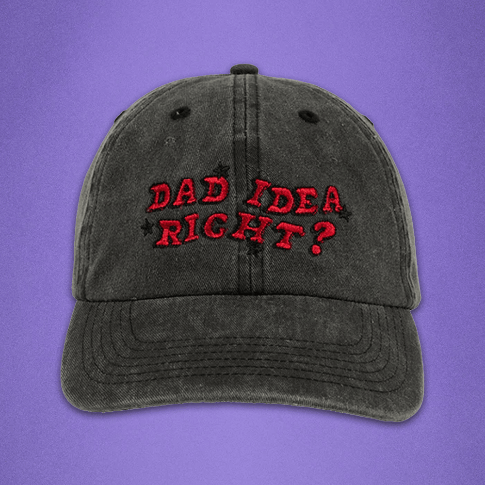 Olivia Rodrigo Merch Bad Idea Right Embroidered Hat Top 10 Father's Day Gifts - Lilybirchmarket