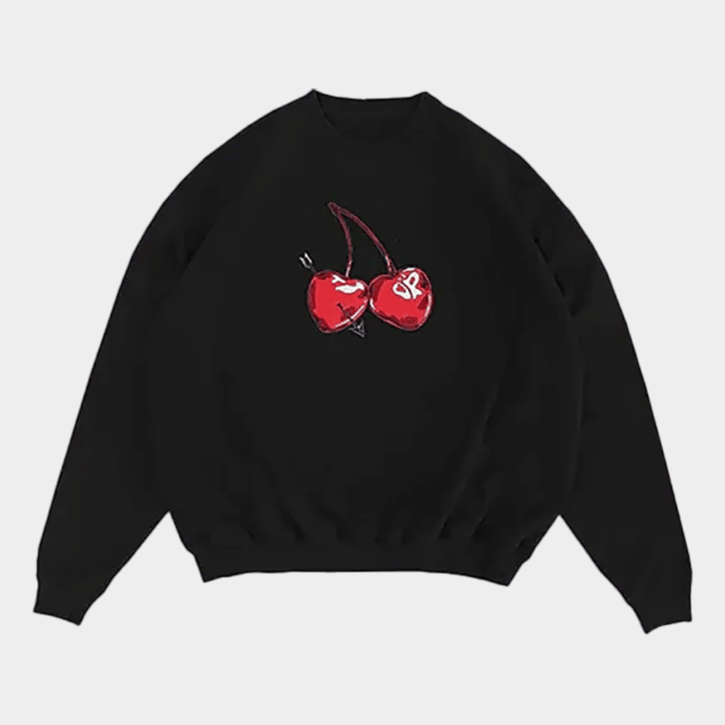 Olivia Rodrigo Merch Cherries Sweatshirt Valentines Gifts For Her - Lilybirchmarket