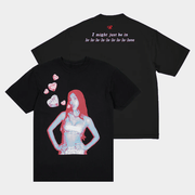 Olivia Rodrigo Merch I Might Just Be In Lo Love T-Shirt Best Valentines Gifts For Her - Lily Birch Market