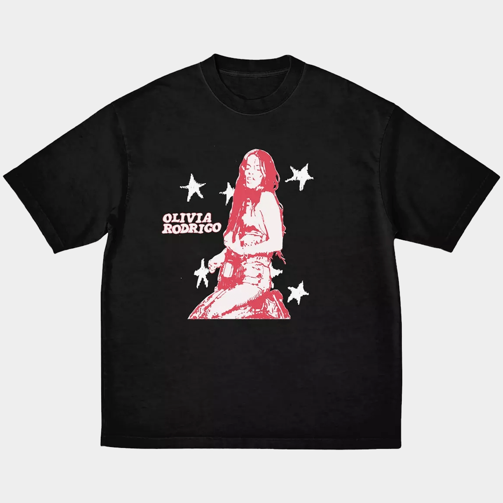 Olivia Rodrigo Merch Portrait T-Shirt Cool Gifts For Music Lovers - Lily Birch Market