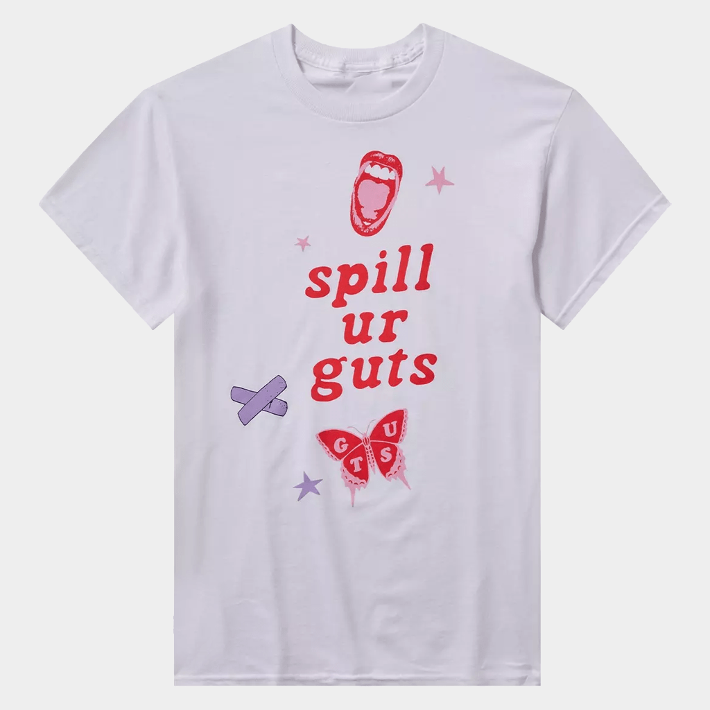 Olivia Rodrigo Merch Spill Ur Guts T-Shirt Best Gifts For Music Lovers - Lily Birch Market