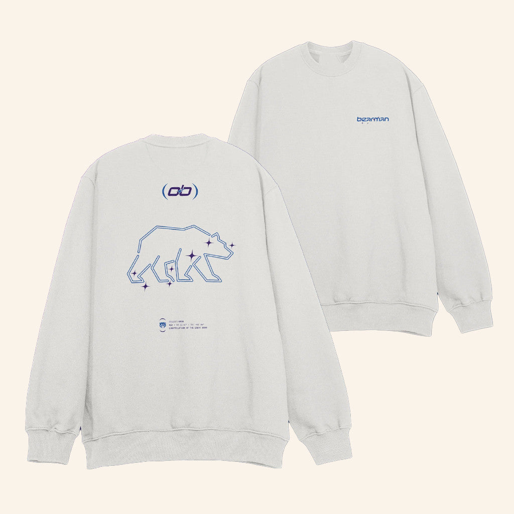 Ollie Bearman Merch Project Ursa White Sweatshirt Christmas Present For Husband - Lilybirchmarket